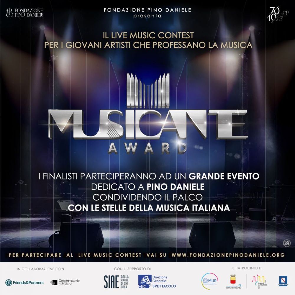 MUSICANTE AWARD PREMIO PINO DANIELE